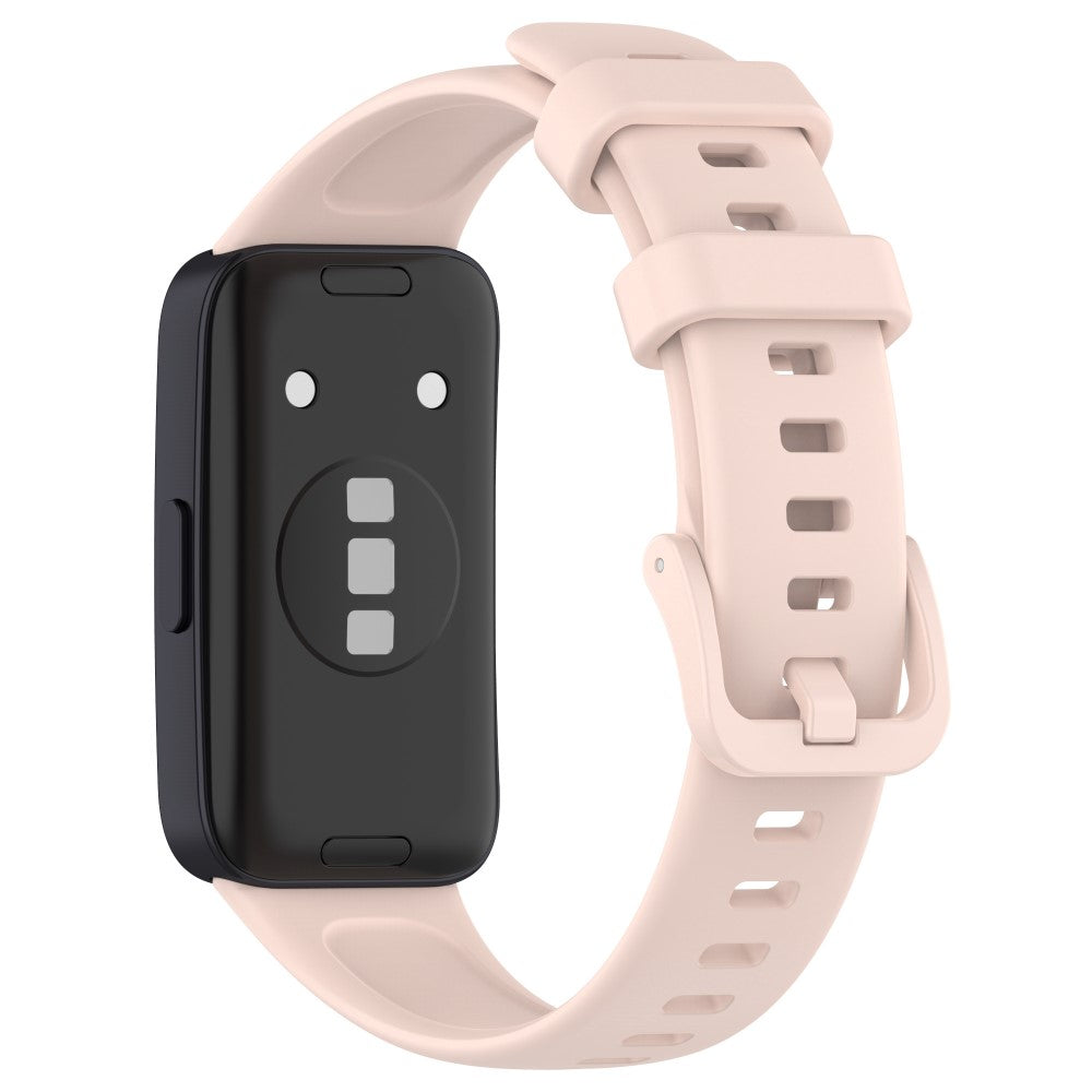 Mega Holdbart Silikone Rem passer til Huawei Band 8 - Pink#serie_11