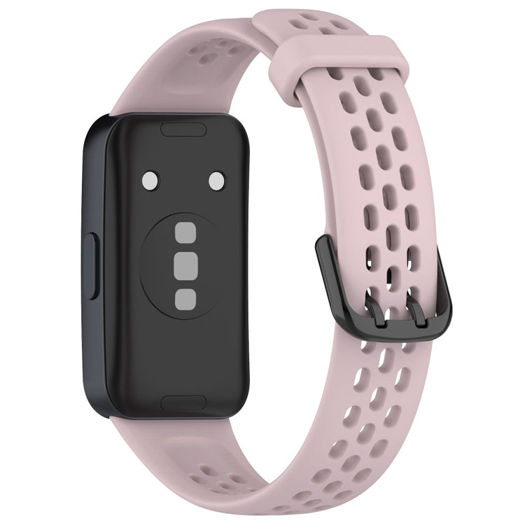 Helt Vildt Fint Silikone Rem passer til Huawei Band 8 - Pink#serie_4