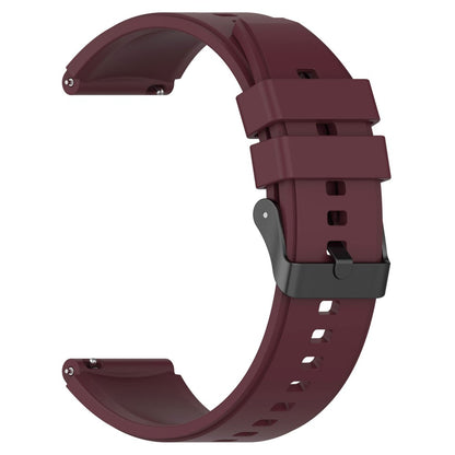 Vildt Sejt Silikone Universal Rem passer til Smartwatch - Rød#serie_1