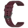 22mm silicone strap for Huawei Watch 4 / 3 / 3 Pro - Wine Red