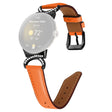 Correa de piel para Google Pixel Watch con conector y hebilla negra 