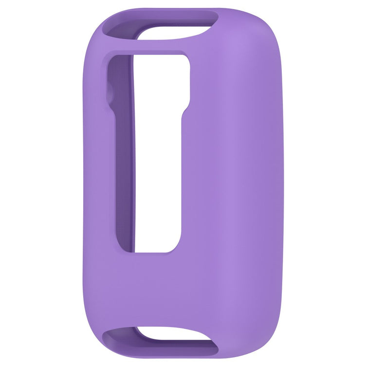 Fed Silikone Cover passer til Xiaomi Mi Band 7 Pro - Lilla#serie_2