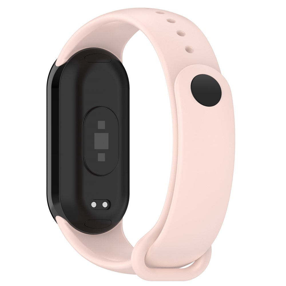 Vildt Flot Silikone Rem passer til Xiaomi Smart Band 8 - Pink#serie_10