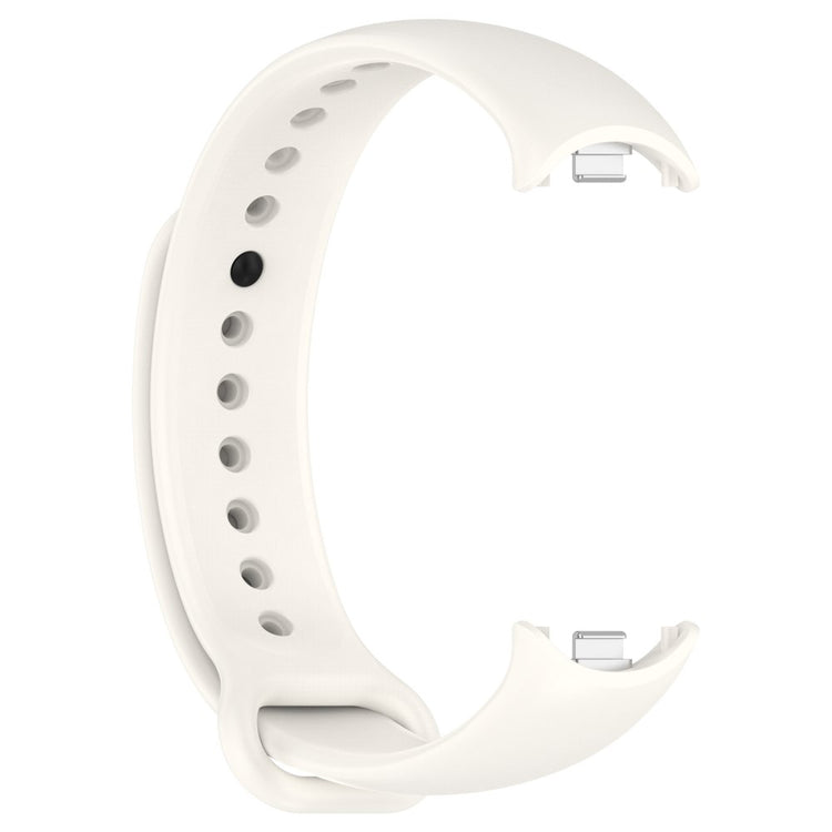 Vildt Flot Silikone Rem passer til Xiaomi Smart Band 8 - Beige#serie_7