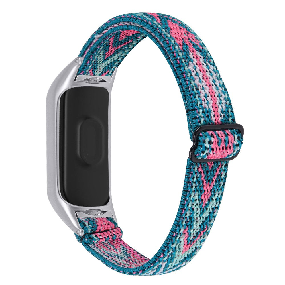 Meget Fantastisk Nylon Rem passer til Xiaomi Smart Band 8 - Blå#serie_18