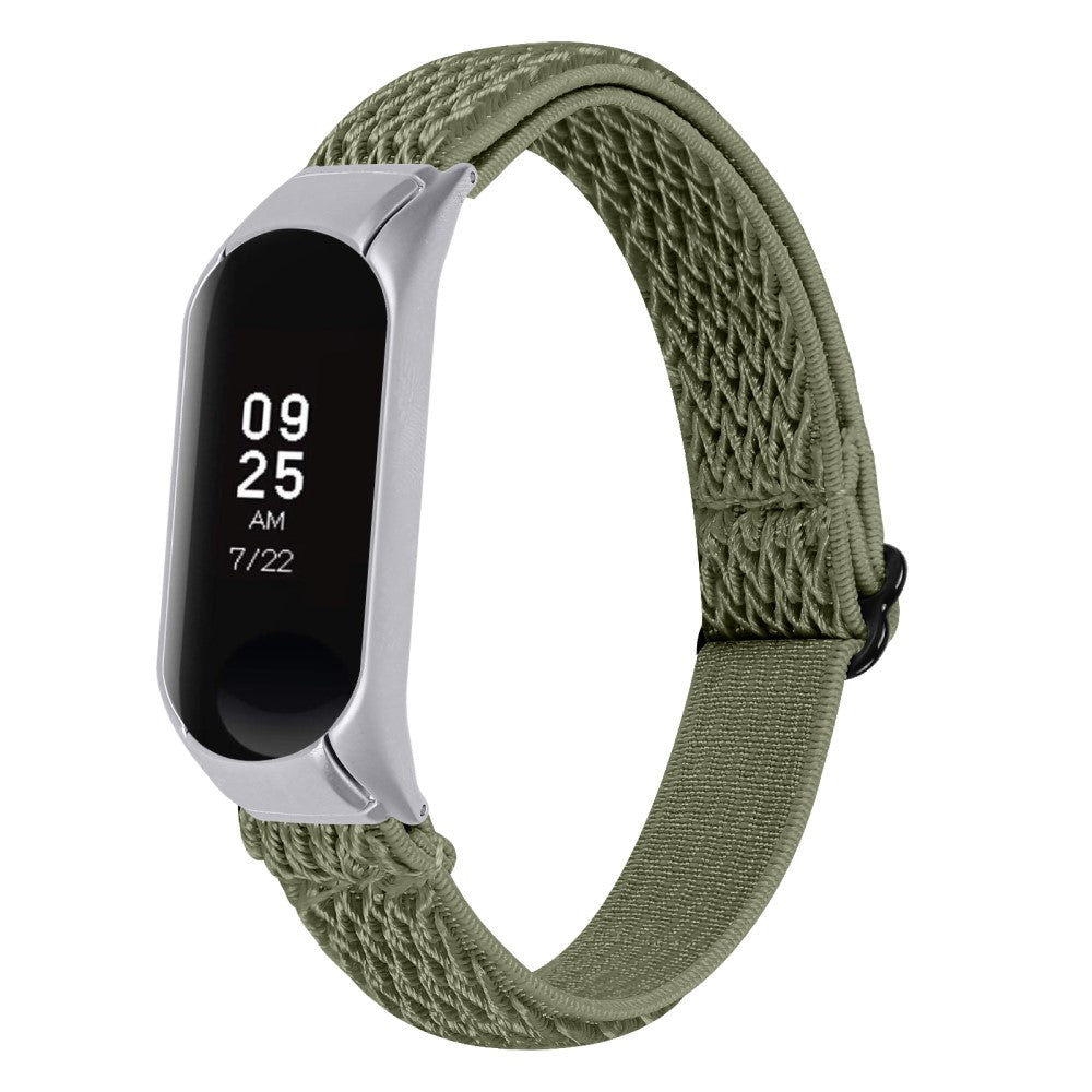 Meget Fantastisk Nylon Rem passer til Xiaomi Smart Band 8 - Grøn#serie_4