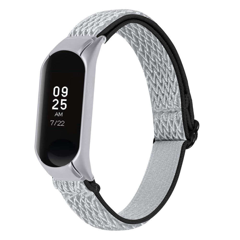 Meget Fantastisk Nylon Rem passer til Xiaomi Smart Band 8 - Hvid#serie_5