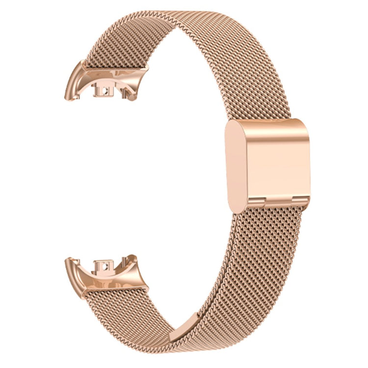 Meget Elegant Metal Rem passer til Xiaomi Smart Band 8 - Pink#serie_4