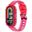 Xiaomi Smart Band 8 silicone strap with cover - Transparent Rose