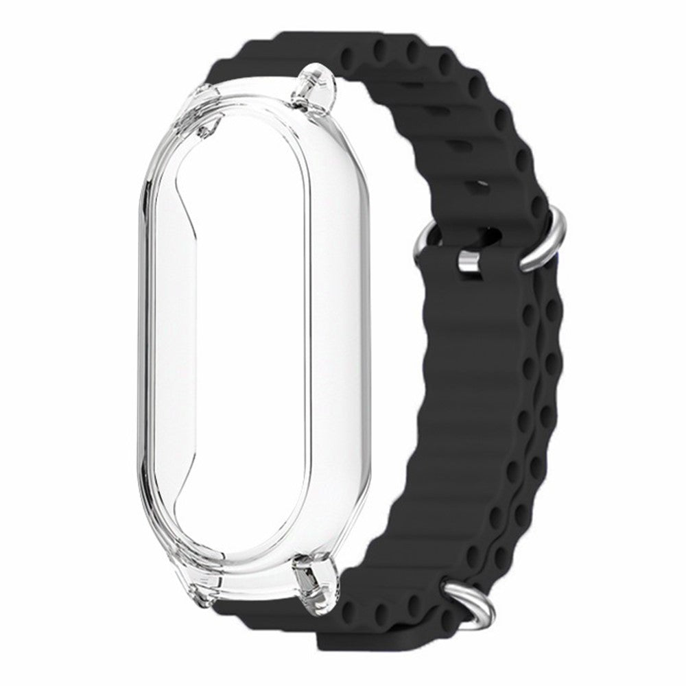 Eminent Silikone Rem passer til Xiaomi Smart Band 8 - Sort#serie_4