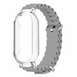 Xiaomi Smart Band 8 ocean style silicone strap - Orange / Transparent Case