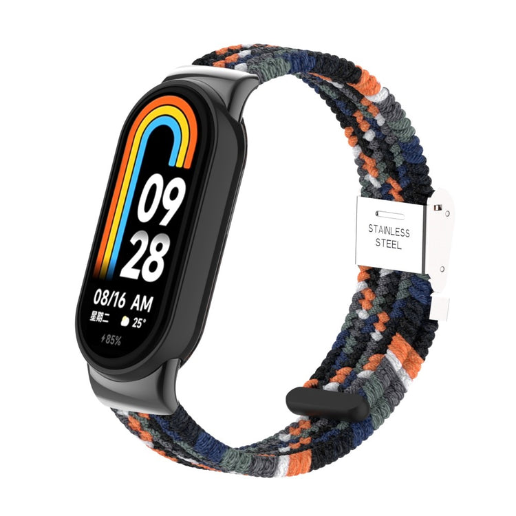 Meget Pænt Metal Og Nylon Rem passer til Xiaomi Smart Band 8 - Flerfarvet#serie_6