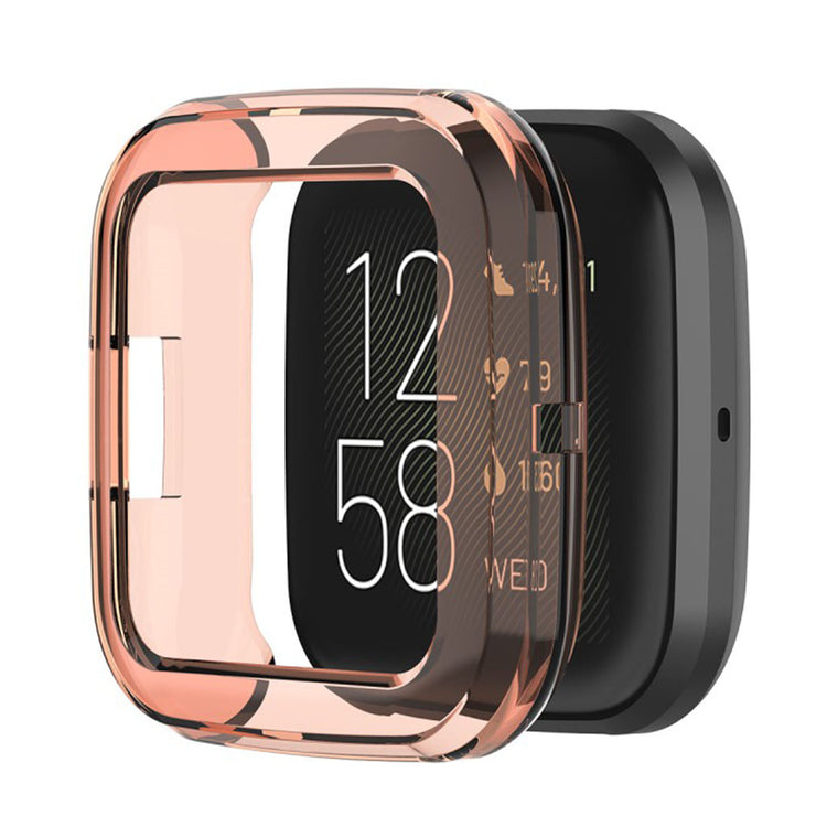 Super Godt Fitbit Versa 2 Silikone Cover - Orange#serie_1