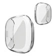 Funda galvanoplastia Fitbit Sense / Versa 3 borde redondo 