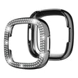 Fitbit Sense 2 / Versa 4 elegante funda con decoración de strass 