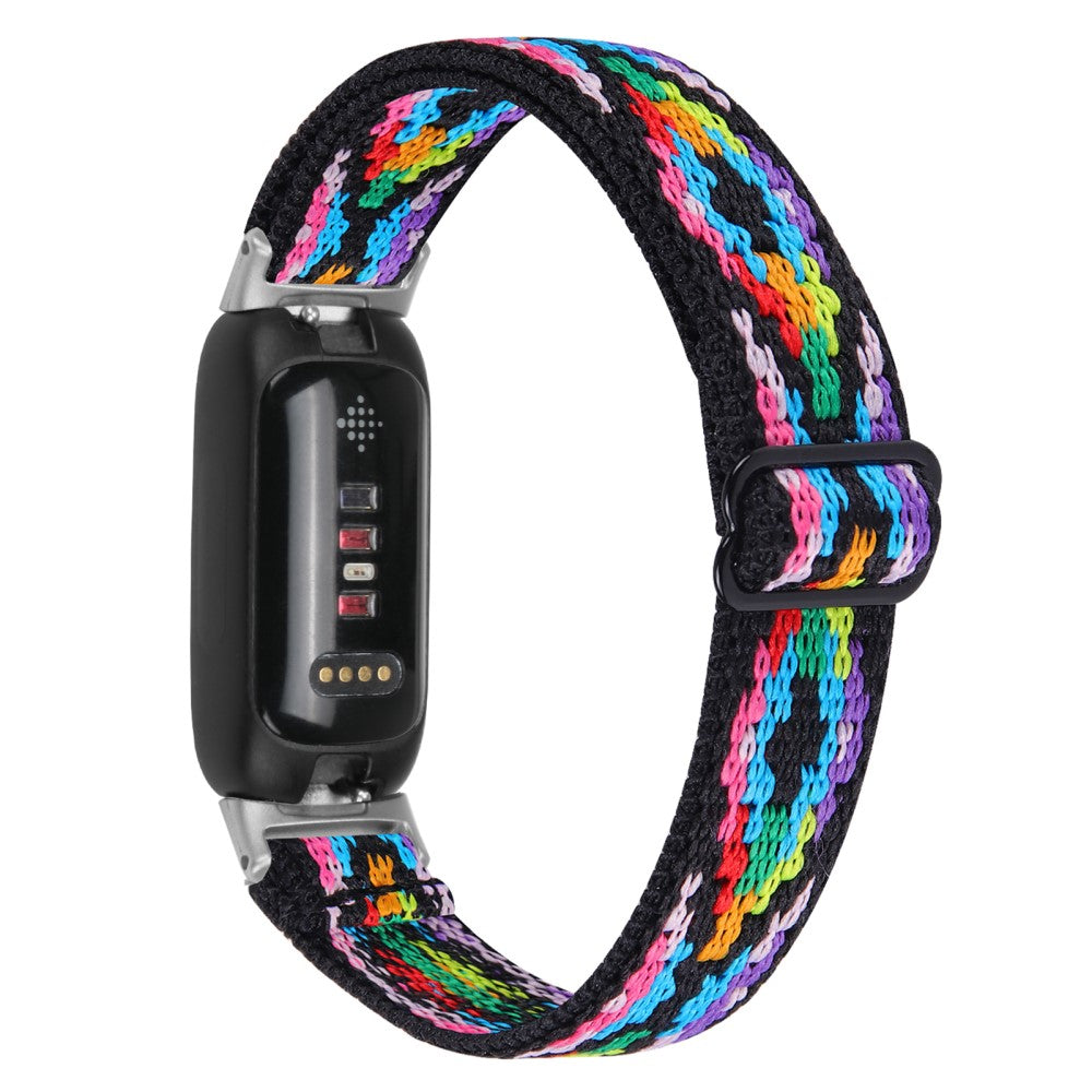 Skøn Nylon Rem passer til Fitbit Inspire 3 - Flerfarvet#serie_4