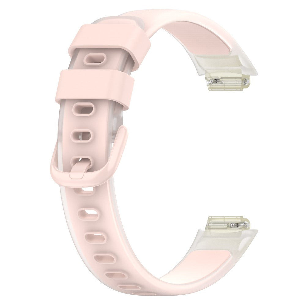 Holdbart Silikone Rem passer til Fitbit Inspire 3 - Pink#serie_5