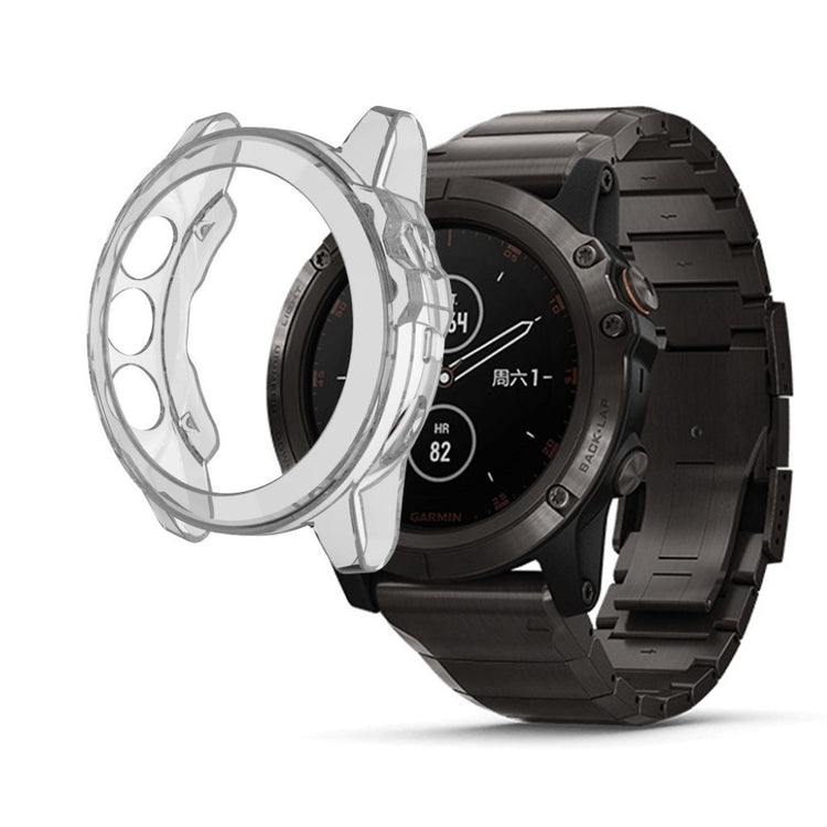 Meget Fint Garmin Fenix 5 Silikone Cover - Gennemsigtig#serie_2