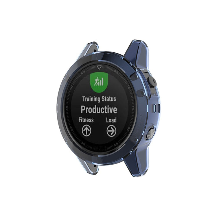 Meget Fint Silikone Cover til Garmin Fenix 5 / Garmin Fenix 5 Plus - Blå#serie_4