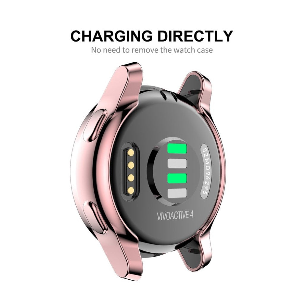 Mega Godt Silikone Cover til Garmin Venu 2 / Garmin Vivoactive 4 - Pink#serie_2