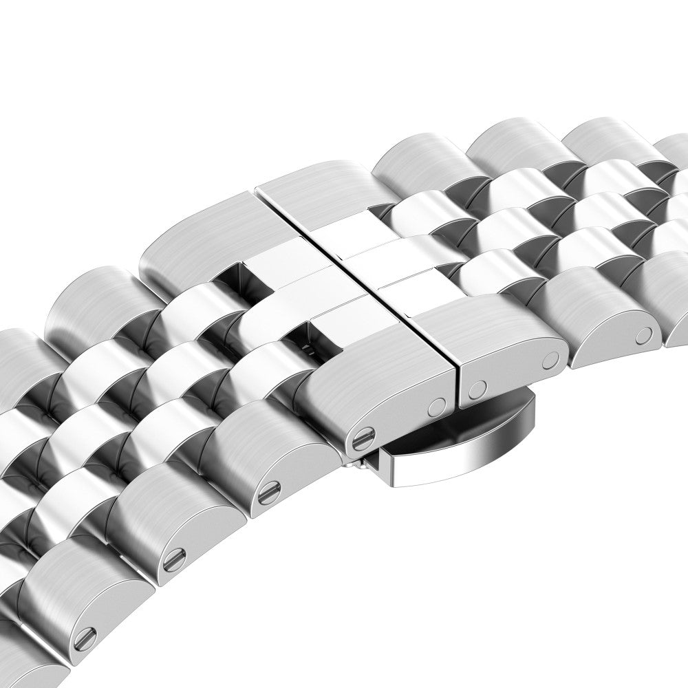 Meget Pænt Metal Universal Rem passer til Garmin Smartwatch - Sølv#serie_020