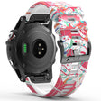 Correa de silicona de 26 mm estilo estampado para reloj Garmin 