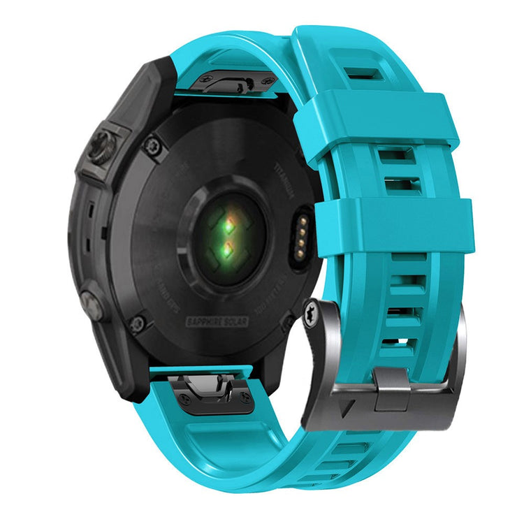 Super Skøn Silikone Universal Rem passer til Smartwatch - Blå#serie_12