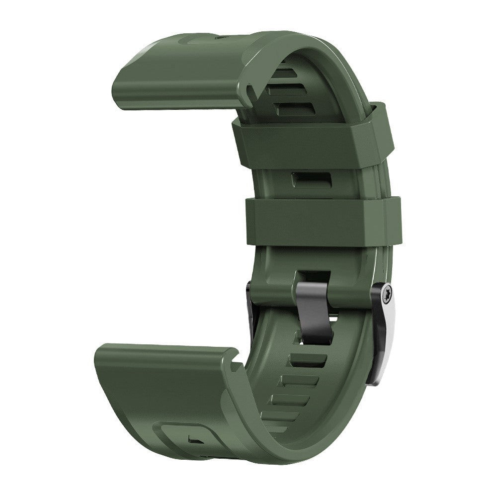 Super Skøn Silikone Universal Rem passer til Smartwatch - Grøn#serie_8
