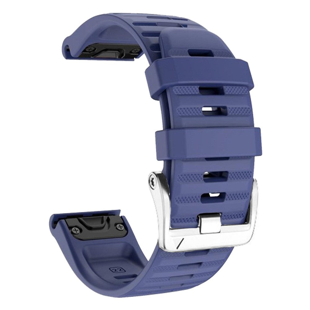 Vildt Fed Silikone Universal Rem passer til Smartwatch - Blå#serie_10