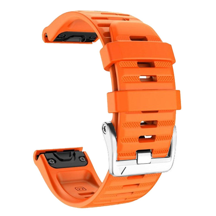 Vildt Fed Silikone Universal Rem passer til Smartwatch - Orange#serie_11