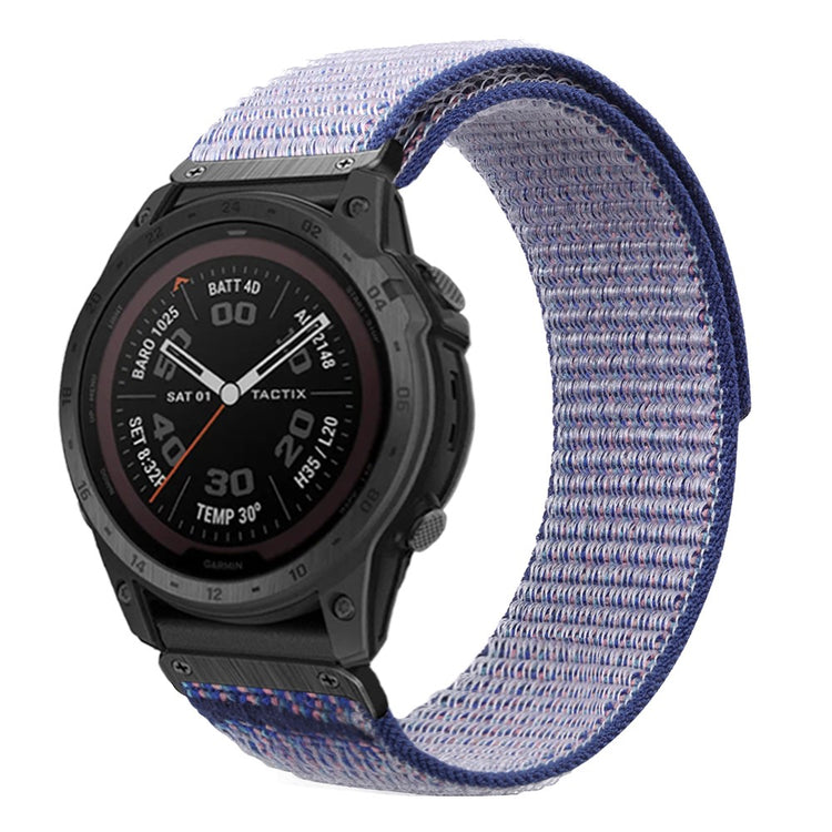 Meget Fed Nylon Universal Rem passer til Smartwatch - Lilla#serie_6