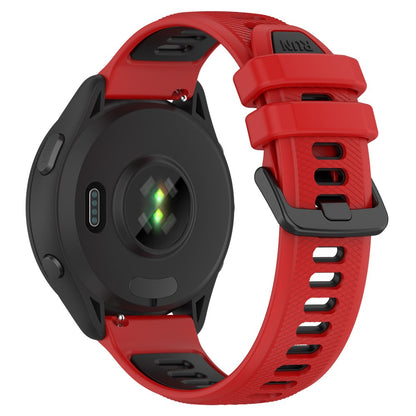 Mega Cool Silikone Rem passer til Garmin Forerunner 265S - Rød#serie_2
