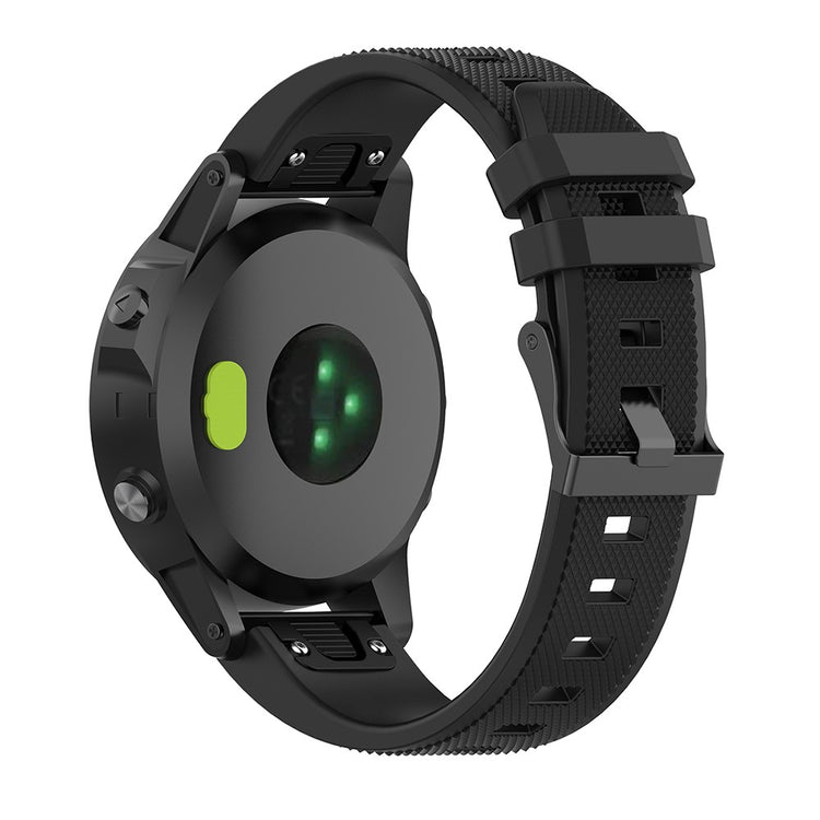 Meget Fed Silikone Cover passer til Garmin Smartwatch - Grøn#serie_8