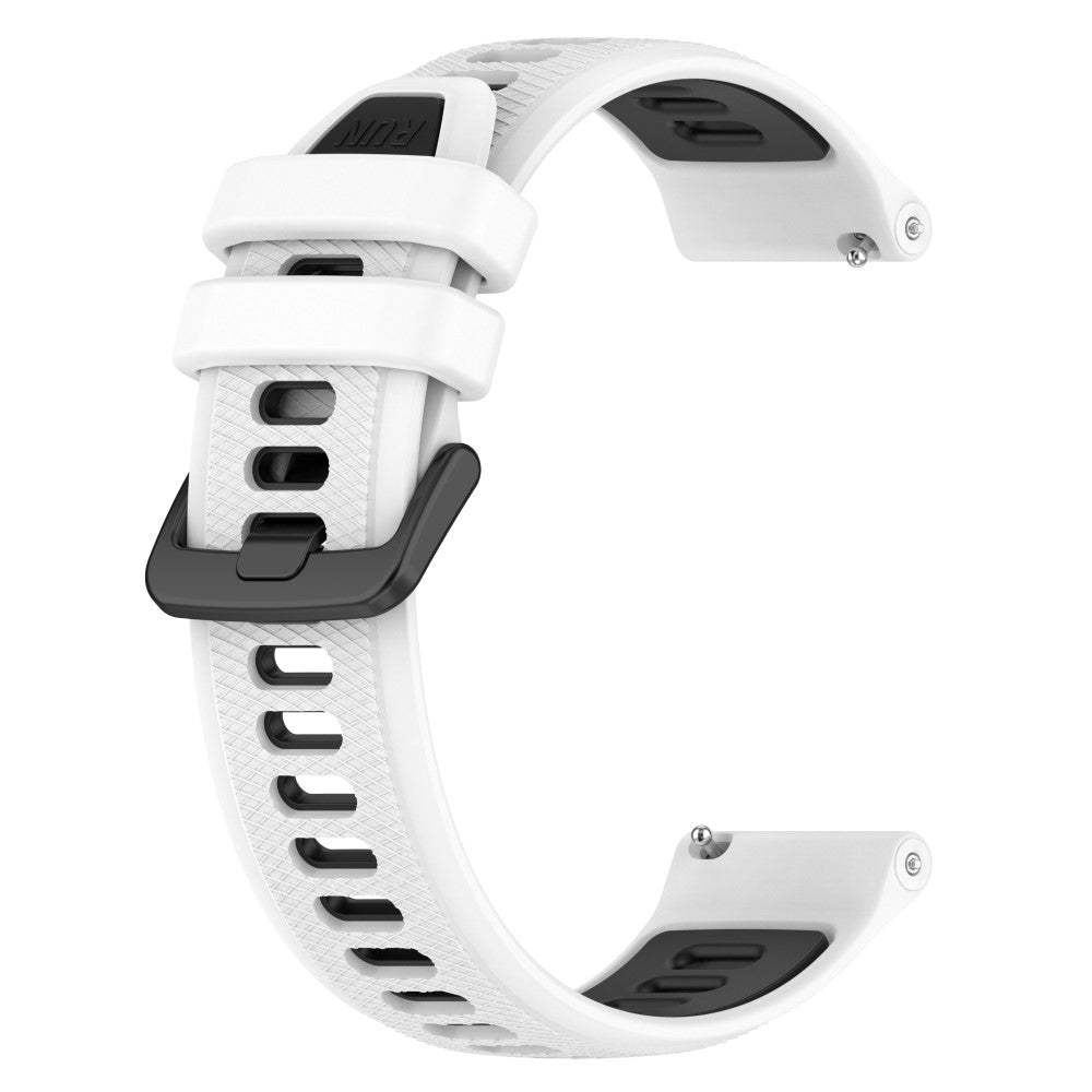 Supercool Silikone Universal Rem passer til Garmin Smartwatch - Hvid#serie_4