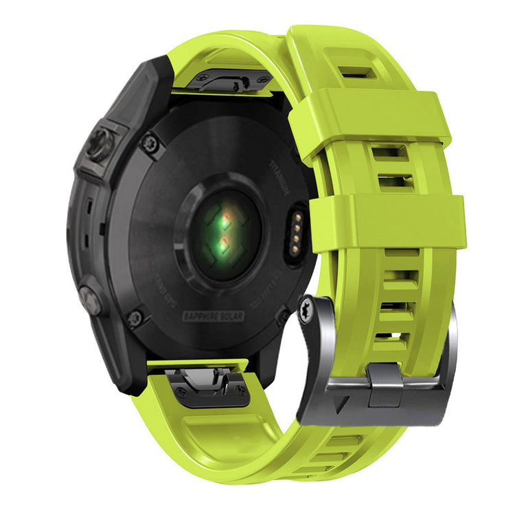 Super Holdbart Silikone Universal Rem passer til Smartwatch - Grøn#serie_10