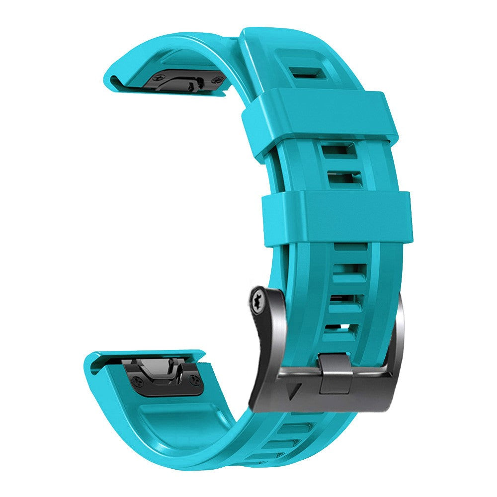 Super Holdbart Silikone Universal Rem passer til Smartwatch - Blå#serie_12