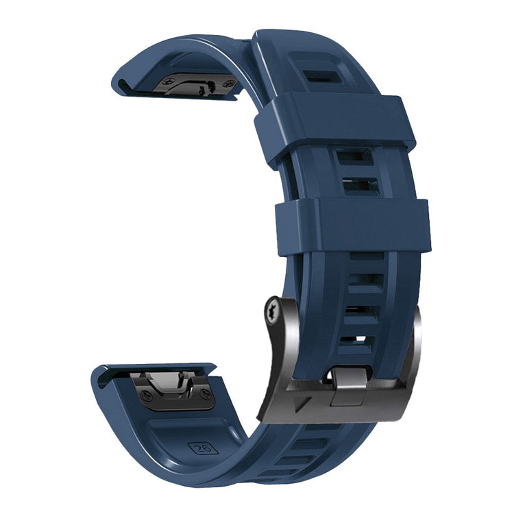 Super Holdbart Silikone Universal Rem passer til Smartwatch - Blå#serie_13