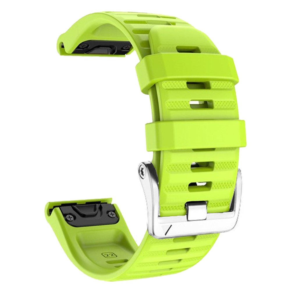Helt Vildt Flot Silikone Universal Rem passer til Smartwatch - Grøn#serie_5