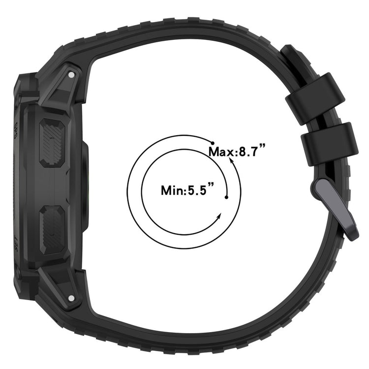 Vildt Smuk Metal Og Silikone Universal Rem passer til Smartwatch - Pink#serie_3