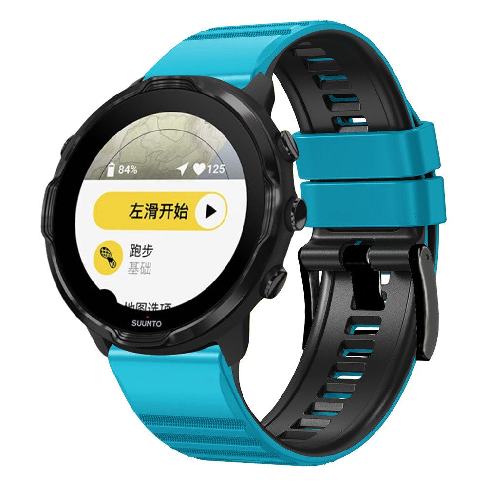 Helt Vildt Nydelig Silikone Universal Rem passer til Smartwatch - Blå#serie_2