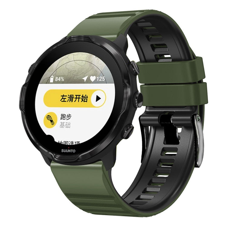 Helt Vildt Nydelig Silikone Universal Rem passer til Smartwatch - Grøn#serie_4