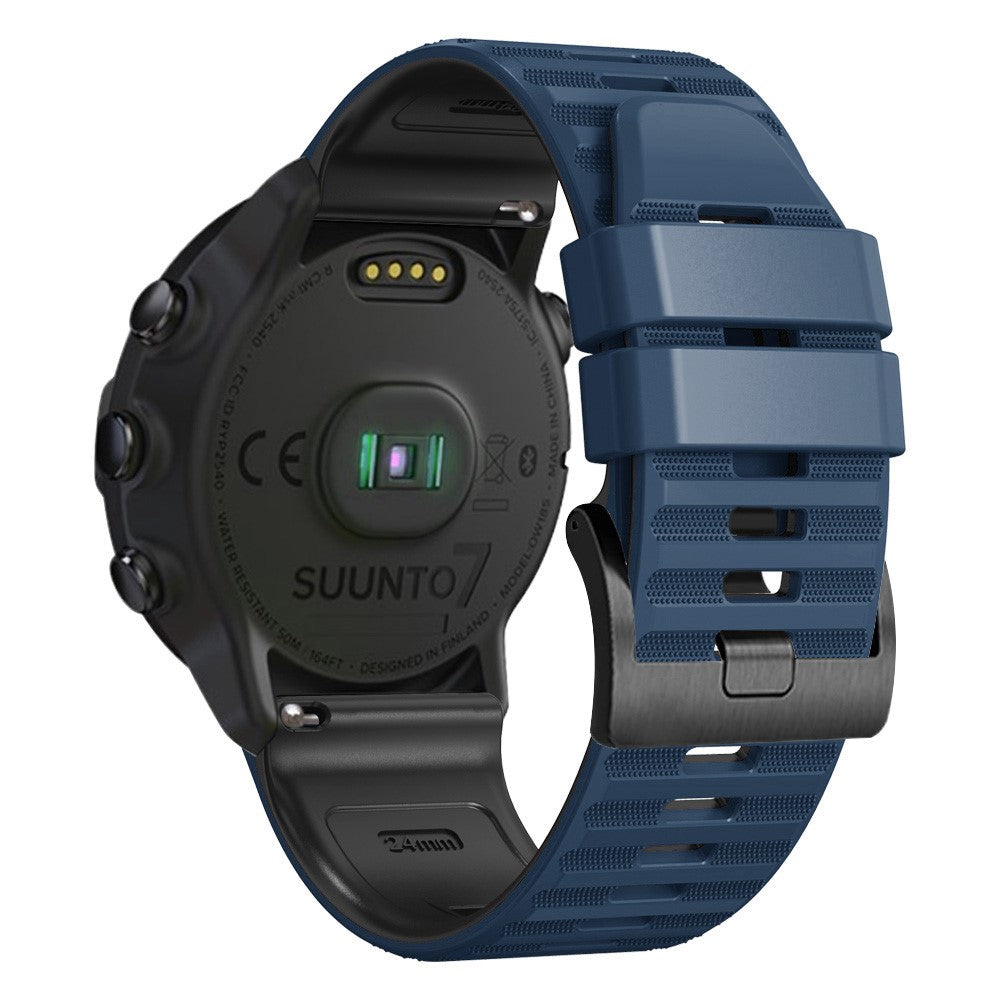 Helt Vildt Nydelig Silikone Universal Rem passer til Smartwatch - Blå#serie_5