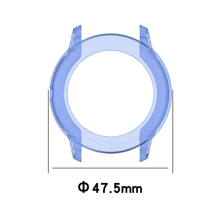 Meget Fed Silikone Cover til Yamay SW022 / Xiaomi Imilab KW66 - Blå#serie_1