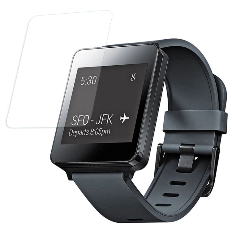 LG G Watch W100 Glas  0.3mm Skærmbeskytter - Gennemsigtig#serie_6004