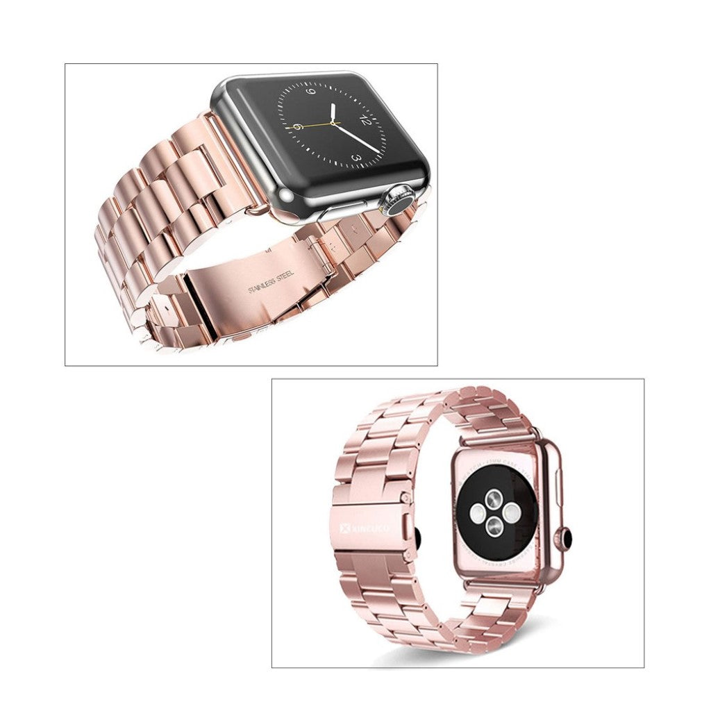 Mega smuk Apple Watch Series 1-3 42mm Metal Rem - Pink#serie_1