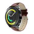 Correa de reloj de cuero auténtico con textura de cocodrilo Samsung Gear Sport