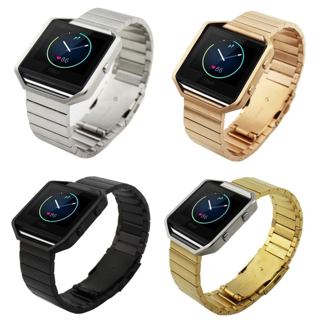 Rigtigt fint Fitbit Blaze Metal Rem - Guld#serie_2