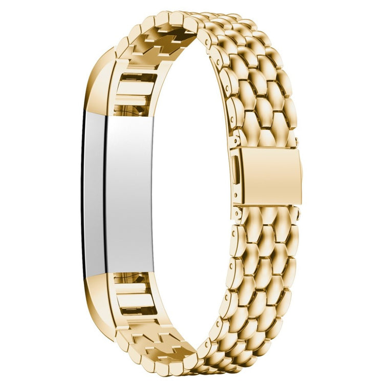 Vildt skøn Fitbit Alta HR Metal Rem - Guld#serie_2