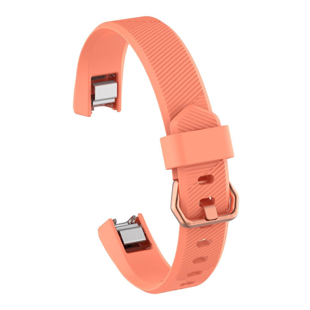 Rigtigt nydelig Fitbit Alta HR Silikone Rem - Orange#serie_1