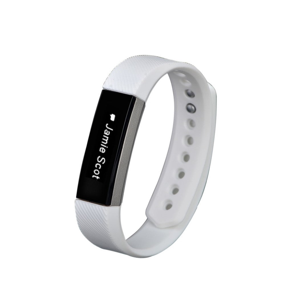 Slidstærk Fitbit Alta HR Silikone Rem - Hvid#serie_6